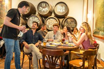 655 -  Tour à Malaga : tapas, vin et terrasse