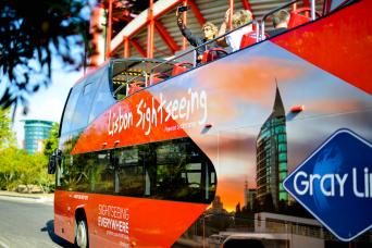142 - Lisbonne : tour en bus à arrêts multi avec billet