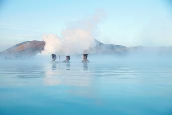 562 - Visite du Blue Lagoon et Aurores Boréales
