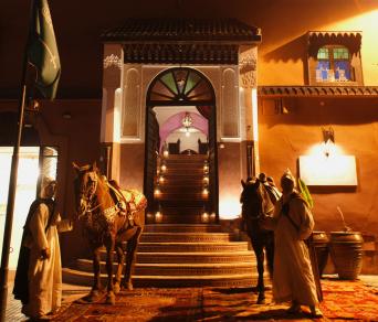 Restaurant Palais Arabe Diner à Marrakech