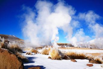 Tatio Geyser & Machuca Town Andean Adventure