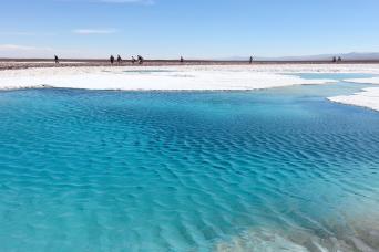 Baltinache Hidden Lagoon in San Pedro de Atacama