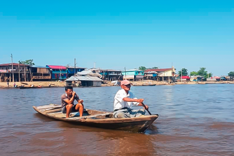 Belen Market and Floating Houses from Iquitos