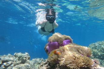 Snorkeling in Bahia Mayor San Andres