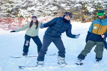 First Snow Experience at Cerro Martial, Ushuaia