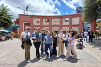 Bogotá Morning City Tour: Panoramic, Walking & Tas