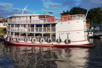 Boat From Manaus to Belem