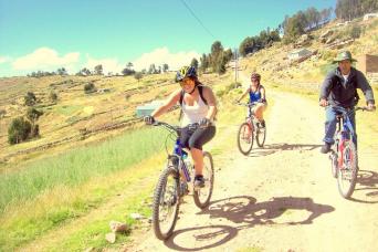 Mountain Bike around Lake Titicaca