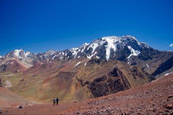 Trekking in Aconcagua Provincial Park in Mendoza