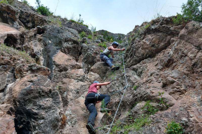 via-ferrata-bike-zipline-and-rappel-half-day-tour-7