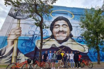 Street Art Bike Tour in La Boca and Barracas