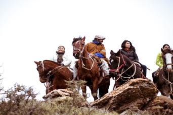 Horseback Riding in the Andes Mountains
