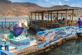 Rodadero, Aquarium and Playa Blanca Tour