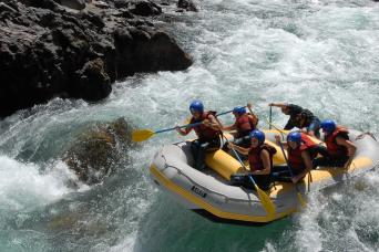 Rafting Manso River To The Border from Bariloche