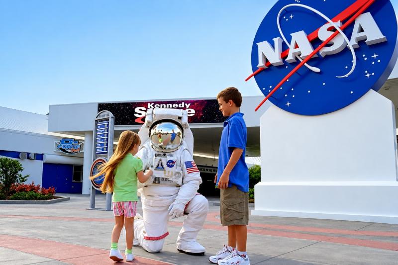 See the space person