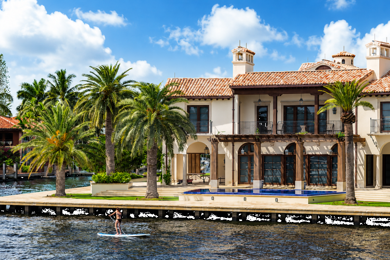 Enjoy views along the bay