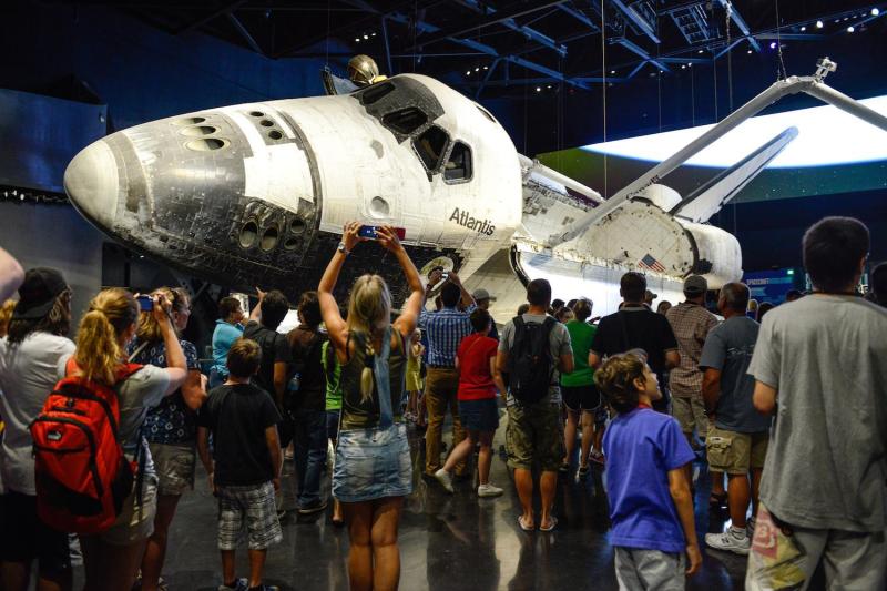 View the Space Shuttle Atlantis