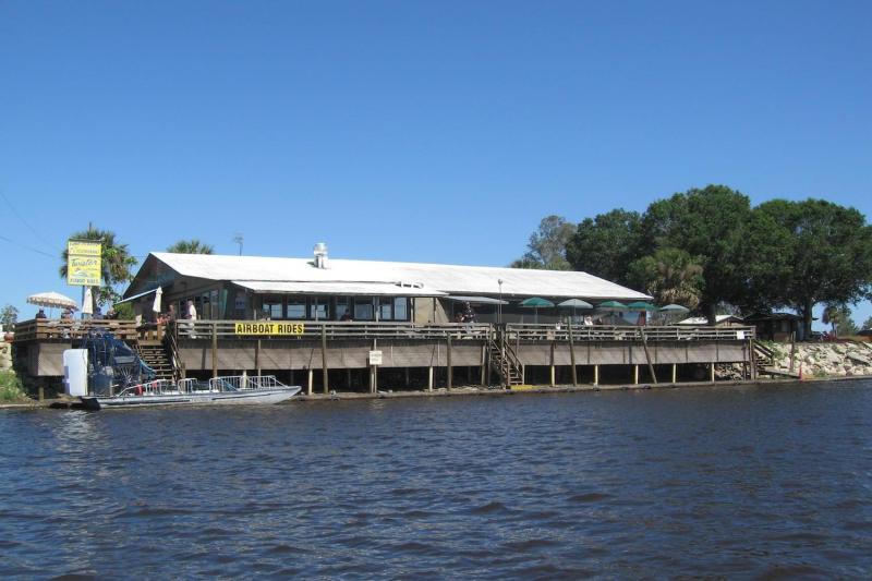 Lone Cabbage Fish Camp, where the airboat departs from