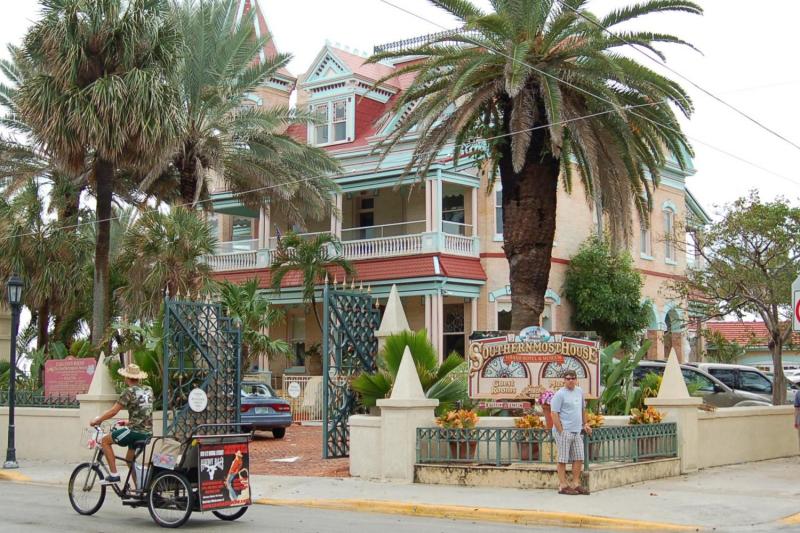 The architecture in Key West will take you back in time