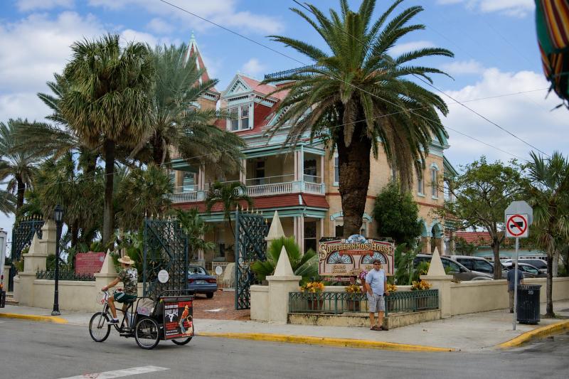 The architecture in Key West will take you back in time