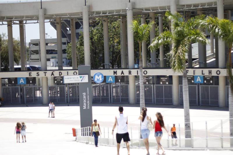 Take a lap around the legendary Maracana Stadium