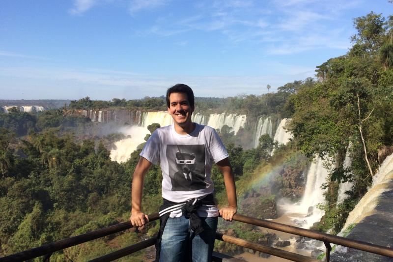 See the huge waterfalls from very close
