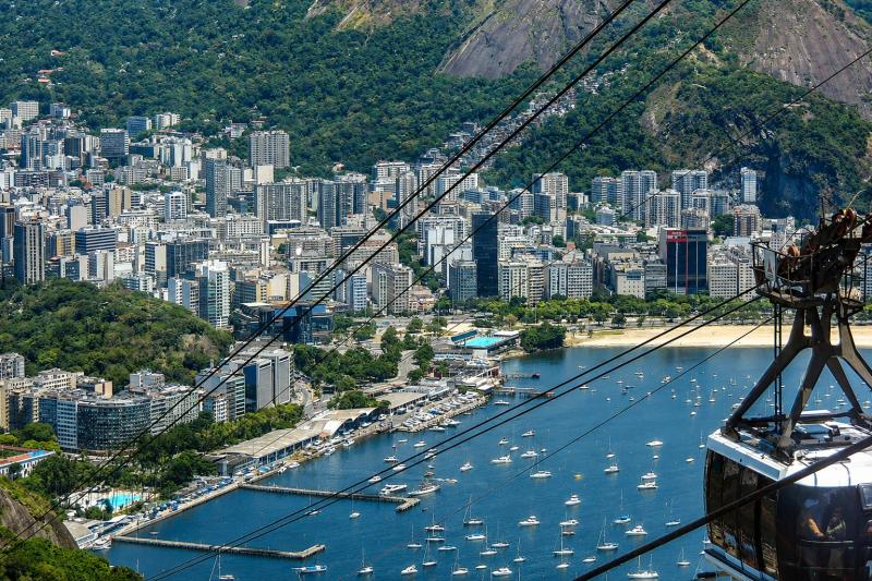 Get a panoramic view from the cable car