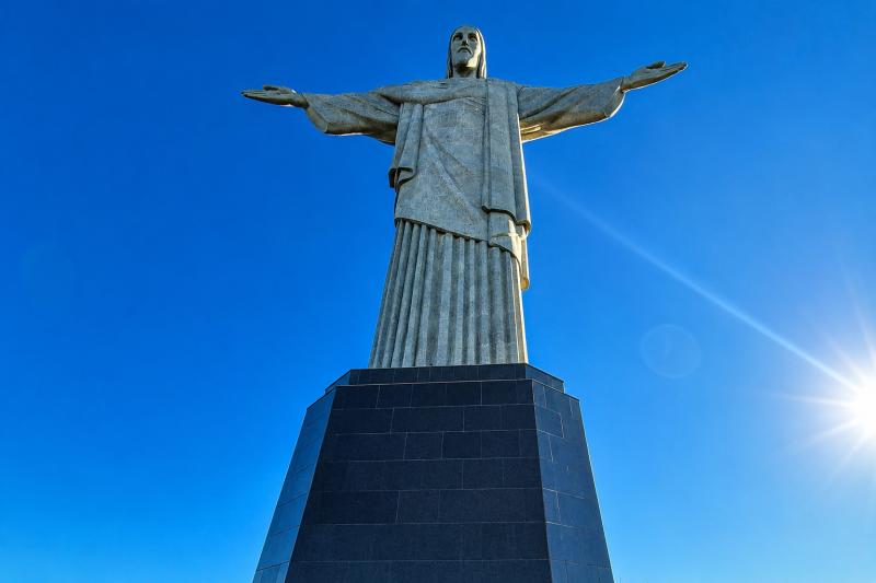 Christ Redeemer with arms wide open