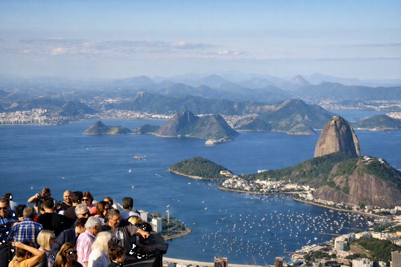 The impressive Christ Redeemer Statue