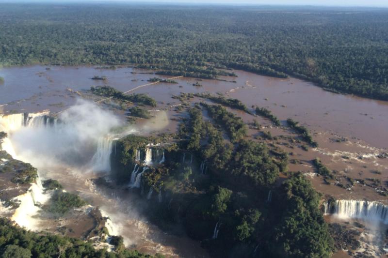 Foz do Iguaçu: Panoramic Helicopter Flight In Iguassu Falls National Park