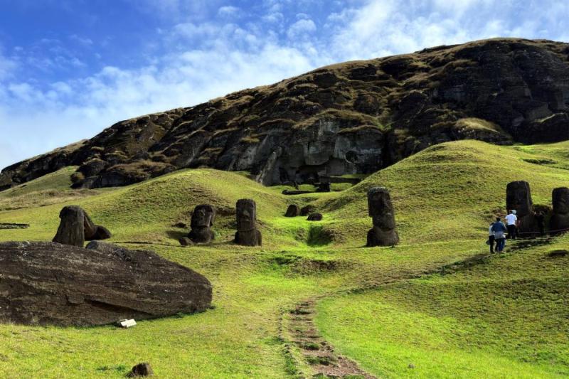 Easter Island: Ahu Tongariki, Rano Raraku & Anakena Beach Full Day