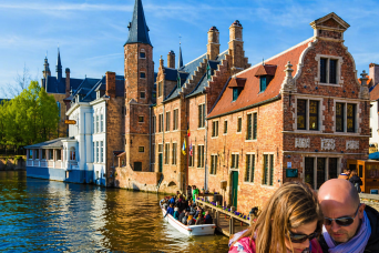 All day guided Bruges from Paris