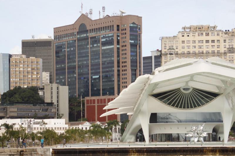 The modern Museum of Tomorrow