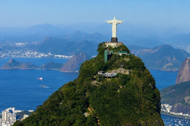 Behold Corcovado and Sugar Loaf Mountain