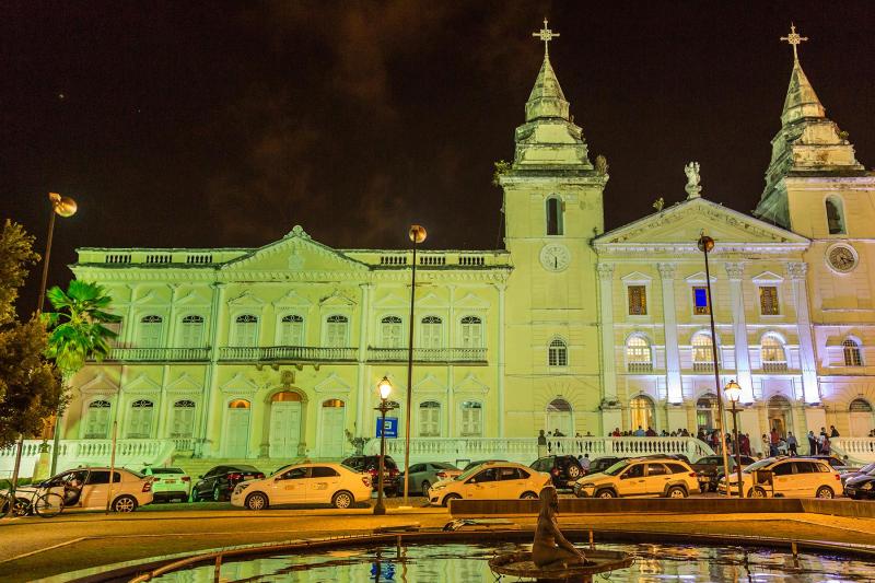The beautiful and historical Pedro II Square
