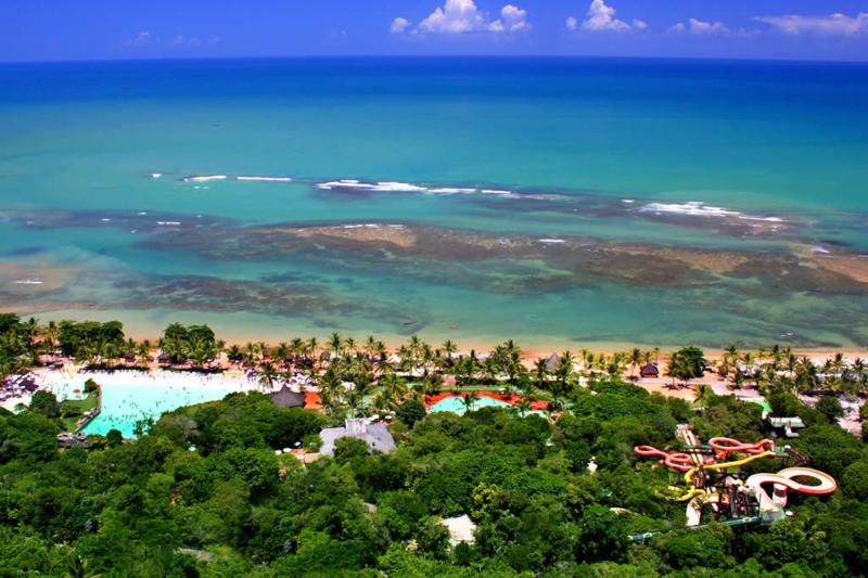 From Porto Seguro: Arraial d’Ajuda Beach Experience: Full Day