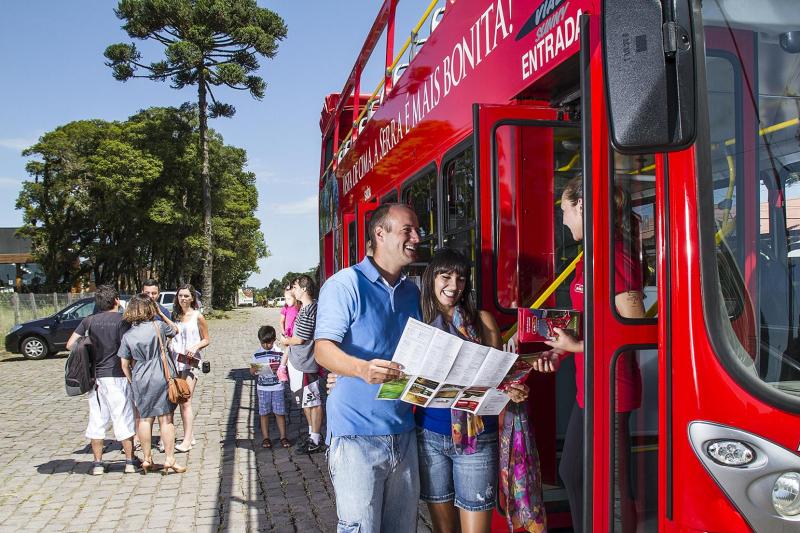 Gramado & Canela Hop-On Hop-Off Double-Decker Bus Pass