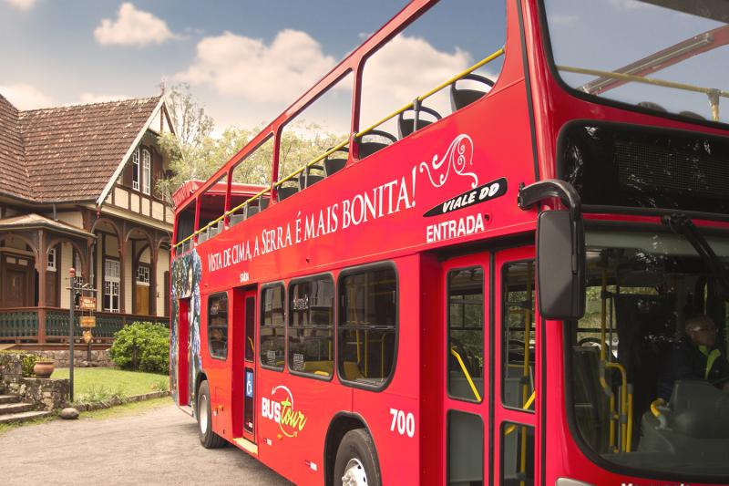 Gramado & Canela Hop-On Hop-Off Double-Decker Bus Pass
