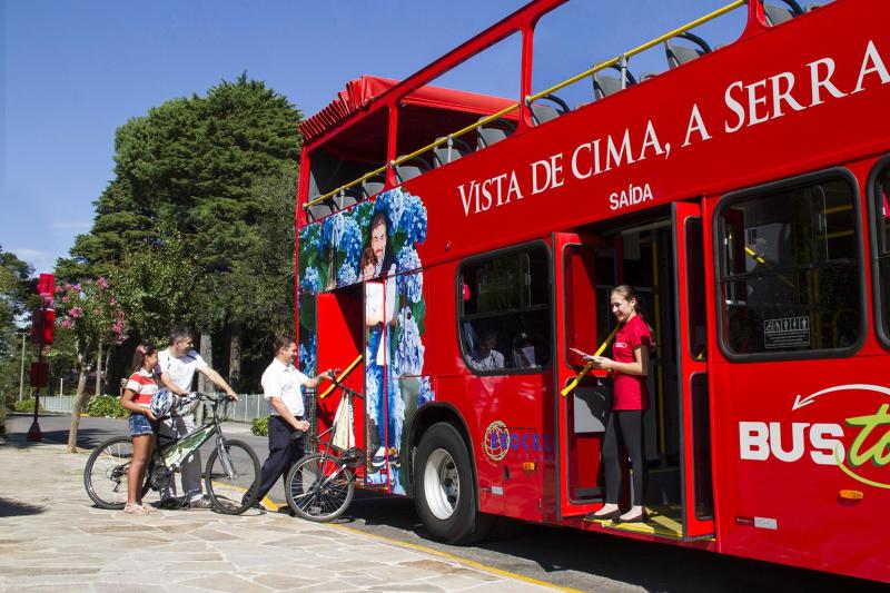 Gramado & Canela Hop-On Hop-Off Double-Decker Bus Pass