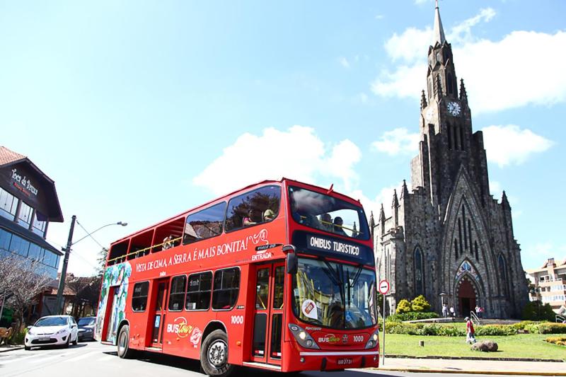 Gramado & Canela Hop-On Hop-Off Double-Decker Bus Pass