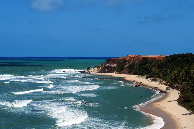 From Natal: Pipa Beach Day Trip with Private English Guide