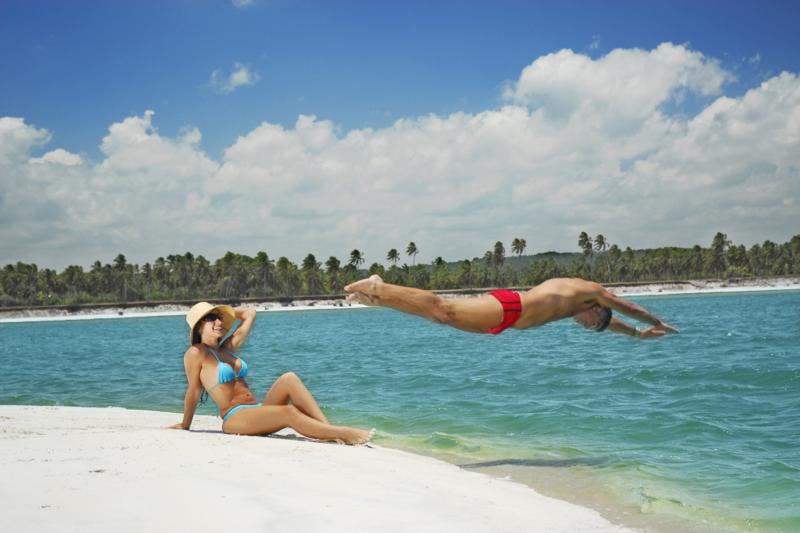 Swimming is a must-do here!