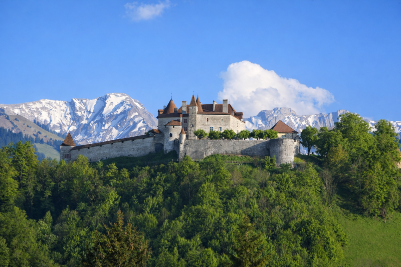 Gruyeres castle