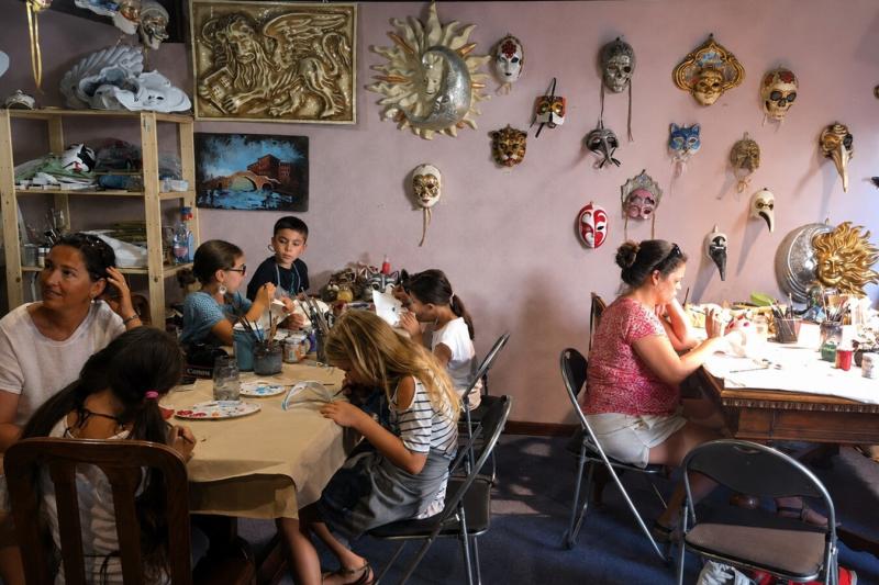 Venice: Mask Workshop Paint Your Own Mask