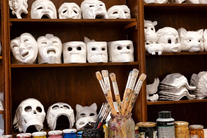 Venice: Mask Workshop Paint Your Own Mask