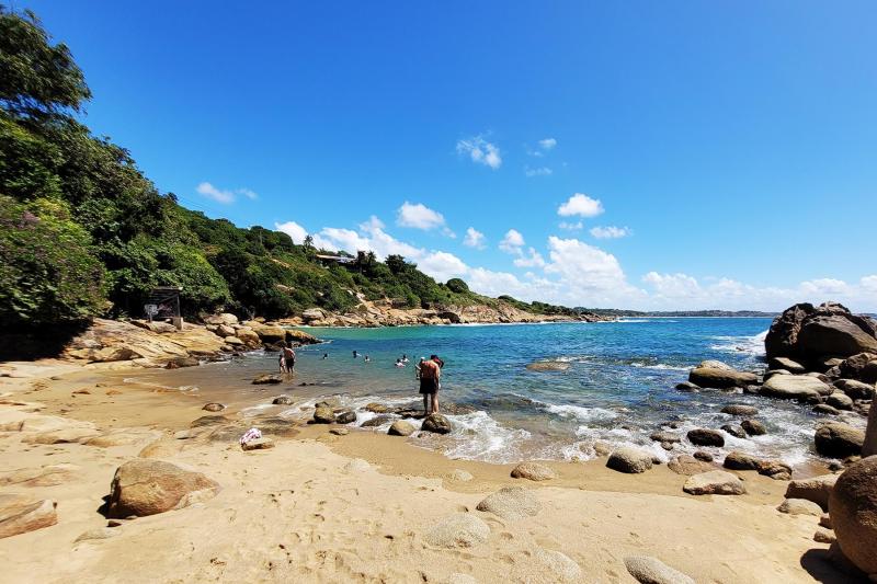 The beach of Paradise Viewpoint