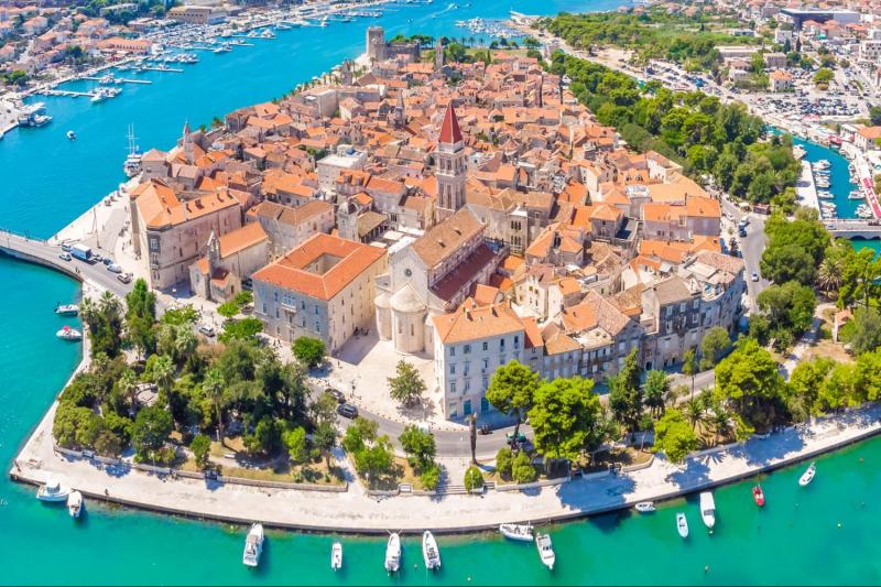 Split: Half-Day Snorkeling Tour to Blue Lagoon, Čiovo and Trogir Island