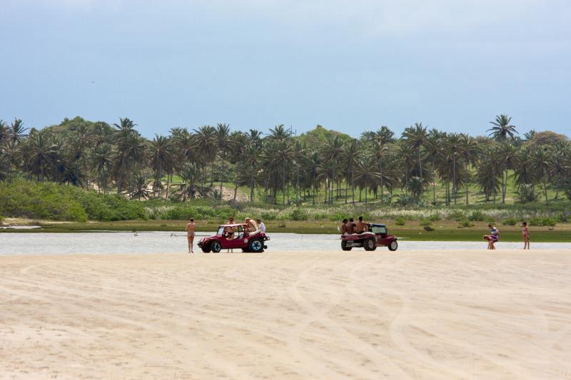 From Fortaleza: Lagoinha Beach Escape with Optional Boat & Dune Ride: Full Day
