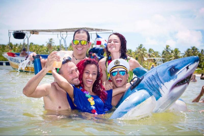 From Punta Cana: Party Boat Cruise