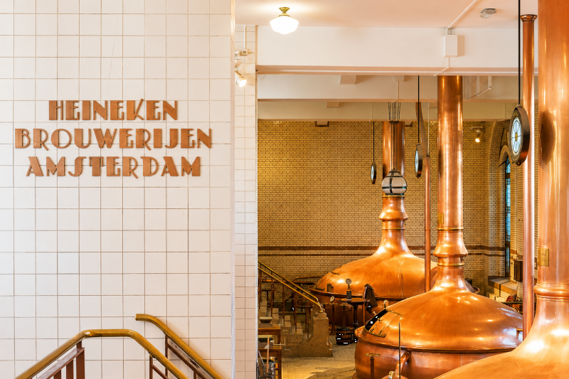Amsterdam:  45-Minute Heineken Canal Cruise with Drinks & Heineken Experience